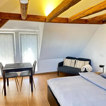 1 Zimmer Wohnung Dg Mit Klimaanlage Und Kleinen Balkon Oedheim Eksteriør billede