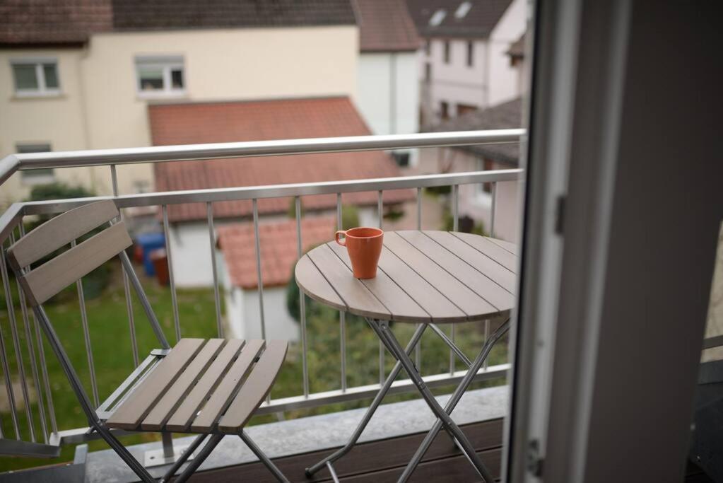 1 Dg Mit Klimaanlage Und Kleinen Balkon Appartement Oedheim